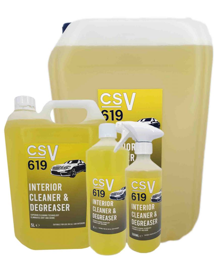 Car Interior Cleaner and Degreaser Trade Chemicals 250ml