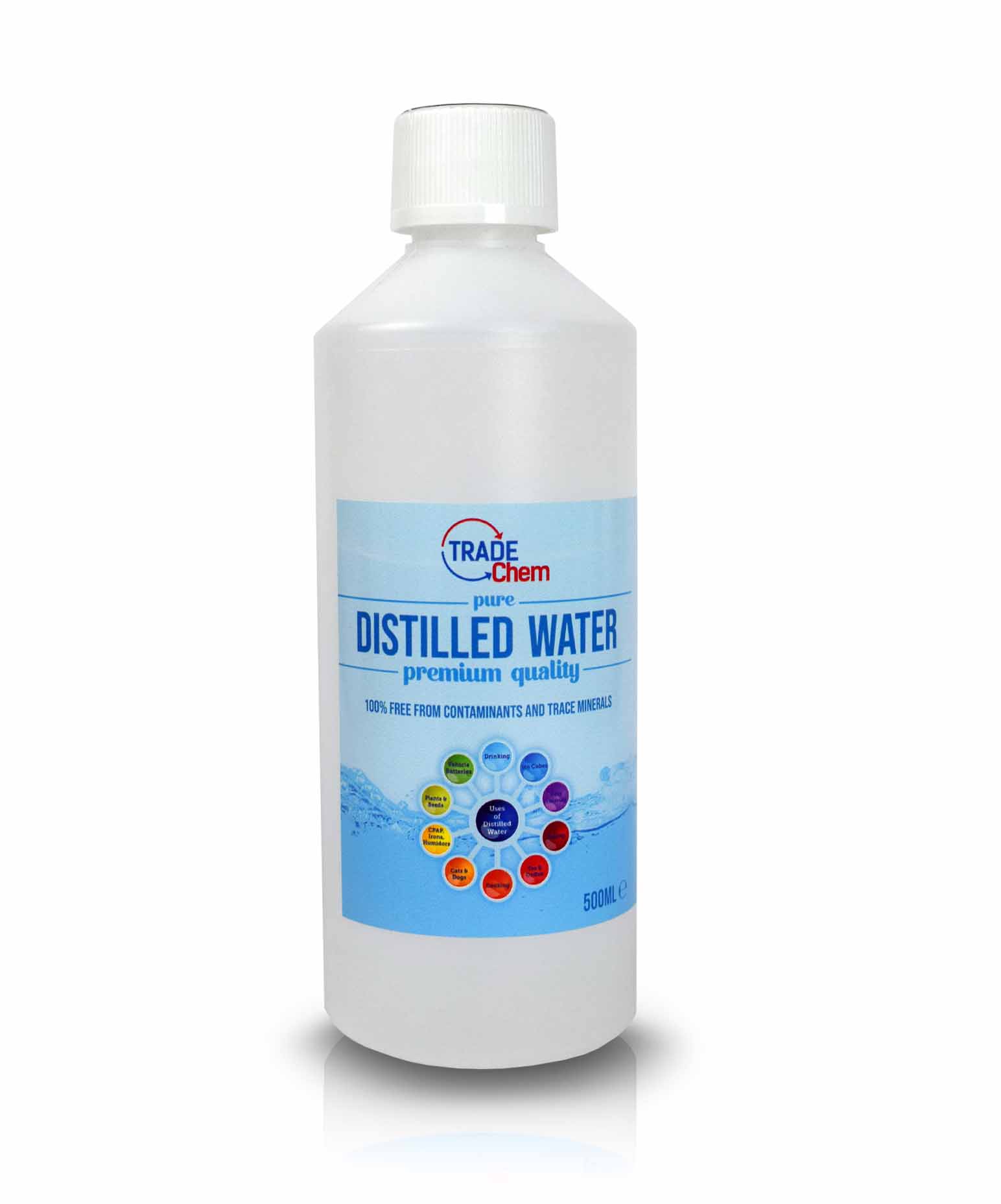 Distilled Water - Pure Water - Various Uses - Trade Chemicals