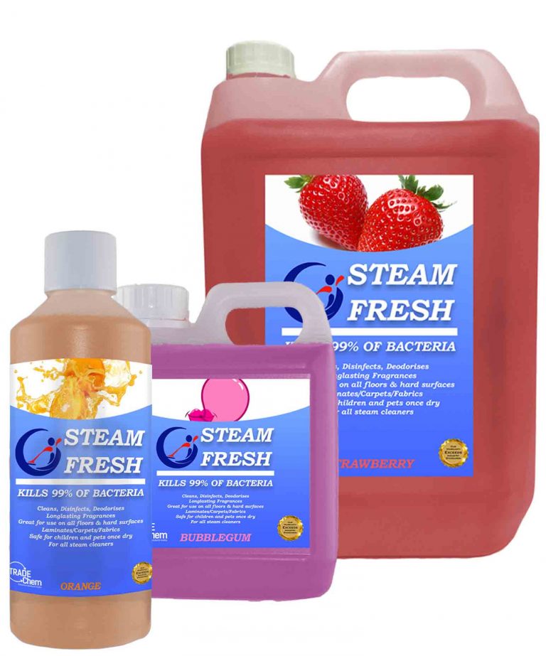 Steam Fresh Detergent 1L Suitable for all Steam cleaners Trade Chem