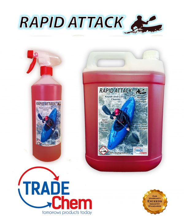 Rapid Attack Kayak and Canoe Cleaner