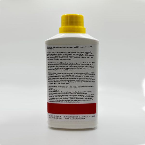 C300 Central Heating Cleanser rear