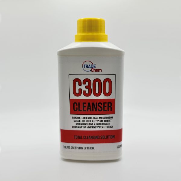 C300 central heating cleanser front