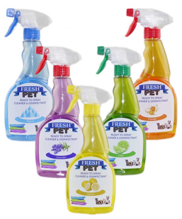 Fresh Pet Disinfectant Ready to Spray Group