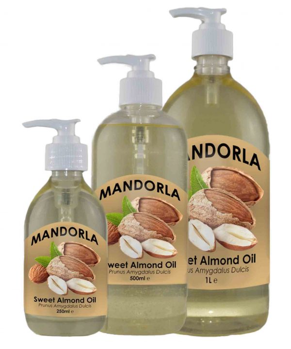1 x 250ml, 500ml and 1L Almond Oil