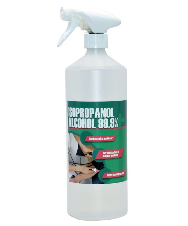 Isopropanol Alcohol Medical Grade 1L With Spray