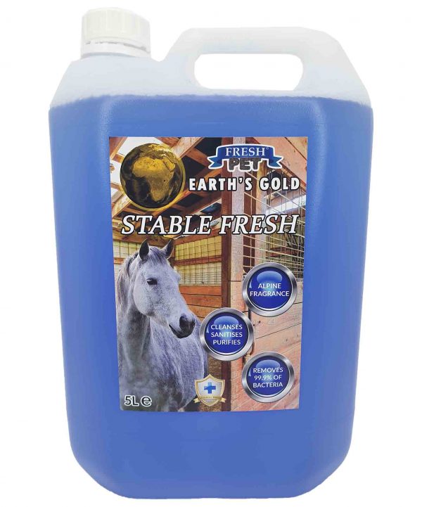 Stable cleaner Fresh Earth's Gold 5L Alpine