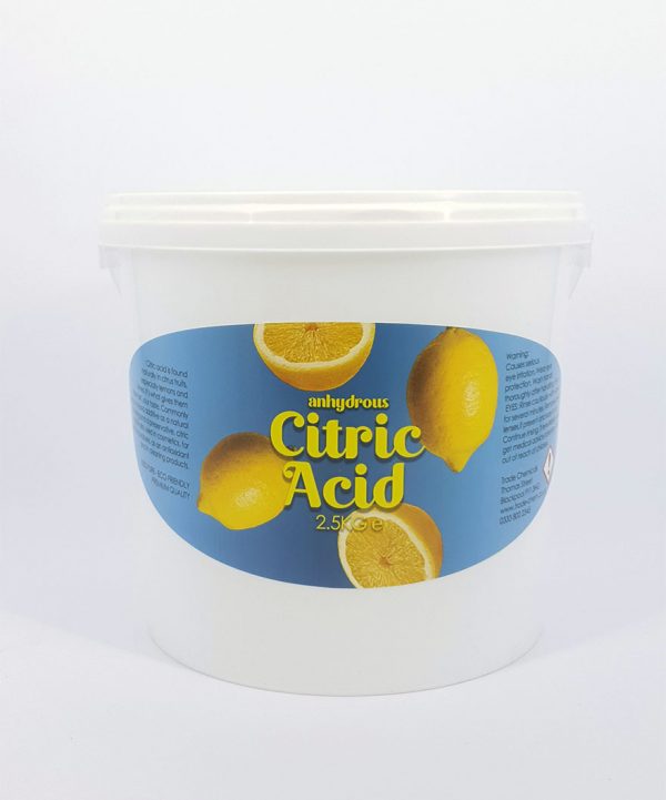 Citric Acid 2.5kg tubs