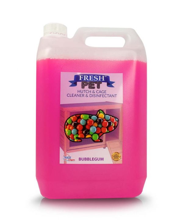 Fresh pet Disinfectant bubble gum rodent 5L
