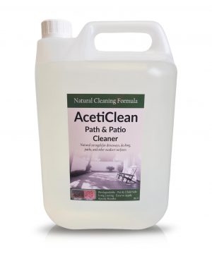 AcetiClean Path & Patio Cleaner – Natural Acetic Acid Outdoor Surface Cleaner